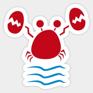 Crab Sticker